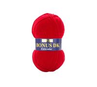 Hayfield Bonus DK Double Knitting, Ladybird (698), 100g by Sirdar
