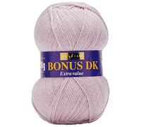 Hayfield Bonus DK Double Knitting, Mauve Marl (588), 100g by Sirdar