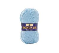 Hayfield Bonus DK Double Knitting, Powder Blue (960), 100g by Sirdar
