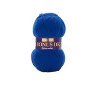 Hayfield Bonus DK Double Knitting, Royal (979), 100g by Sirdar