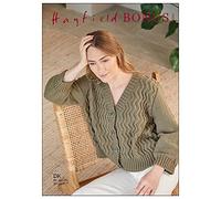 Hayfield Bonus DK: Relaxed Zig Zag Cardigan Knitting Pattern 10267