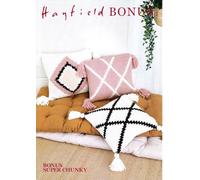 Hayfield Bonus Super Chunky Knitting Pattern - 10617 Cushion Covers