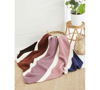 Hayfield Bonus Super Chunky Knitting Pattern - 10619 Blanket