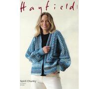 Hayfield Chunky Crochet Pattern Pamphlet - 10861 Ladies Cardigan (28-54in)