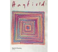 Hayfield Chunky Crochet Pattern Pamphlet - 10868 Blanket (121 x 121cm)