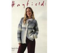 Hayfield Chunky Knitting Pattern Pamphlet - 10860 Ladies Cardigan (28-54ins)