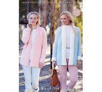 Hayfield Ladies Jackets Knitting Pattern 7378 Aran by Sirdar
