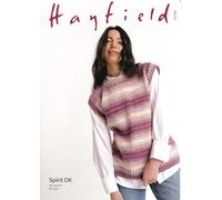 Hayfield Spirit DK Crew Neck Vest Pattern 10792