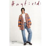 Hayfield Spirit DK Edge To Edge Cardigan Pattern 10795