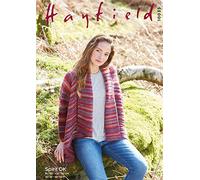 Hayfield Spirit DK Knitting Pattern - 10035 Cardigan