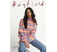 Hayfield Spirit DK Turtle Neck Sweater Pattern 10796