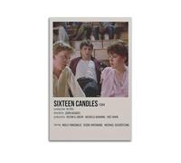 HAYGTRE Sixteen Candles Poster Room Decor Artistic Poster for Room Aesthetic Canvas Wall Art Bedroom Decor 12x18inch(30x45cm) Unframe-style