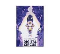 HAYGTRE The Amazing Digital Circus Poster Room Decor Artistic Poster for Room Aesthetic Canvas Wall Art Bedroom Decor 12x18inch(30x45cm) Unframe-style