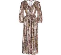 Hayley Menzies abstract-pattern print V-neck dress - Multicolour M