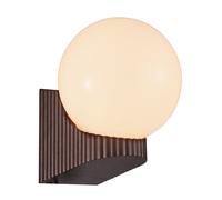 'Hayley' Outdoor Wall Light Brown metallic E27 Nordlux Brown One Size