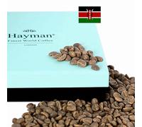 Hayman, 100% Kenya Kamwangi AA Kirinyaga, Green Coffee Beans To Roast With Coffee Roaster Machine, 454g | Unroasted Kenyan Beans