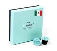 Hayman, 100% Mexico Decaf Coffee, Medium Roast, 20 Specialty Coffee Pods | Decaffeinated Espresso Capsules Compatible With Nespresso Original Line Machines