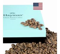 Hayman, 100% Pure Kona Coffee from Hawaii, Green Coffee Beans to Roast with Roasting Machine, 100g | Unroasted Hawaiian Beans