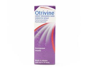HayMax Otrivine Adult Measured Dose Sinusitis Spray 10ml