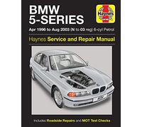 Haynes BMW 5-Series 6-cyl Petrol (April 96 - Aug 03) Repair Manual (Paperback)