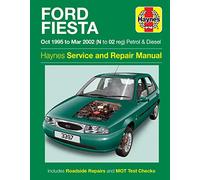 Haynes Ford Fiesta Petrol & Diesel (Oct 95 - Mar 02) Repair Manual (Paperback)