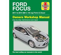 Haynes Ford Focus Petrol & Diesel (11 - 14) Repair Manual (Paperback)