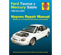 Haynes Ford Taurus & Mercury Sable 1996 Thru 2007 Automotive Repair Manual
