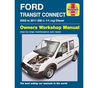 Haynes – Ford Transit Connect Diesel (02 - 11) Repair Manual – Paperback