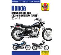 Honda CMX250 Rebel & CB250 Nighthawk Twins (85 - 16) Haynes Manual (Paperback)