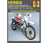 Haynes Honda XR50/70/80/100R & CRF50/70/80/100F (85-20) Manual (Paperback)