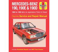 Haynes Mercedes-Benz 190, 190E, 190D Petrol/Diesel (83-93) Manual (Paperback)