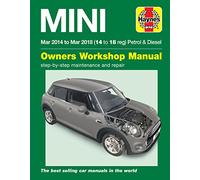 Haynes Mini Petrol & Diesel (Mar '14 - '18) Repair Manual (Paperback): Complete coverage for your vehicle