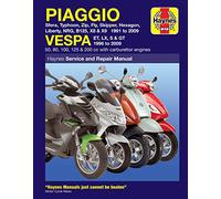 Piaggio & Vespa Scooters (91 - 09) Haynes Repair Manual (Paperback)