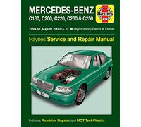 Haynes Repair Manual - compatibility Mercedes-Benz C-Class Petrol & Diesel (93 - Aug 00)