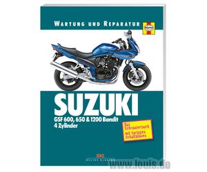 Haynes Reparaturanleitung SUZUKI GSF600/650/1200
