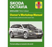Haynes Skoda Octavia 2013 to 2021 Petrol & Diesel Car Manual