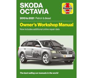 Haynes Skoda Octavia 2013 to 2021 Petrol & Diesel Car Manual