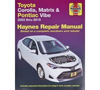 Haynes Toyota Corolla (03-19),Matrix (03-14),Pontiac Vibe (03-10) (Paperback)
