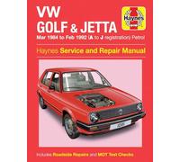 Haynes VW Golf & Jetta Mk 2 Petrol (Mar 84 - Feb 92) Repair Manual