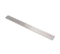 HAYOMAX Notched Straight Edge Guitar Luthiers Tool, Practical Notch Fretboard Straight Edge Luthier Tool Guitar Neck Leveling for Most Electric Guitars Fretboard