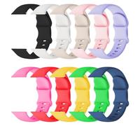HAYONLIY 20mm 22mm Quick Release Watch Bands with Adjustable Buckle,Soft Silicone Waterproof Sport Replacement Straps for Men Women