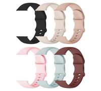 HAYONLIY 20mm 22mm Quick Release Watch Bands with Adjustable Buckle,Soft Silicone Waterproof Sport Replacement Straps for Men Women