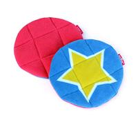 HAYPIGS Guinea Pig Toys and Accessories - Circus Themed Fleece Pee Pads - Additional or Replacement Absorbent Washable Litter Pads