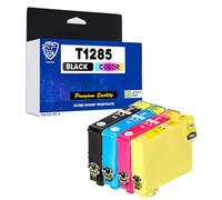 HAYSAR Compatible T1285 Multipack High Yield Replacement Ink Cartridges For Epson Printers Stylus BX305F BX305FW Plus S22 SX125 SX130 SX230 SX235W SX420W SX425W SX430W SX435W SX438W SX440W SX445W