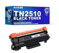 HAYSAR High Yield Brother Compatible TN-2510 Black Toner Cartridge Compatible with Brother HL-L2400DW, HL-L2445DW, DCP-L2620DW, MFC-L2800D Series Printers - Pack of 1, 1200 Pages