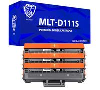 HAYSAR Pack of 3 MLT-D111S D111S Compatible Black Toner Replacement For Samsung MLT D111S 111S To Use With Samsung Xpress M2020, M2070HW, SL-M2020W, SL-M2021, SL-M2021W, SL-M2022, SL-M2022W, SL-M2026
