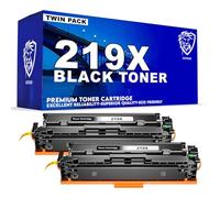 HAYSAR Premium High Capacity Compatible Replacement For HP 219X Twin Pack Black Toner Cartridges For Colour LaserJet Pro 3202dn 3202dw 3202dwe MFP 3302fdn 3302fdng 3302fdw 3302fdwg 3302sdw 3302sdwg