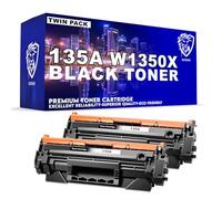 HAYSAR Premium Replacement Compatible With HP 135A Twin Pack Black Toner For HP LaserJet M209d M209dw M209dwe M209dwe M234d M234DW M234dwe M234sdn M234sdw M234sdwe M234Sdne