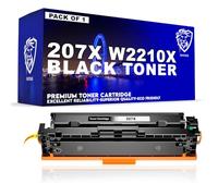 HAYSAR Premium Replacement Compatible With HP 207X Single Pack Black W2210X Toner For HP Color LaserJet Pro M255dw M255nw MFP M282nw MFP M283fdn MFP M283fdw