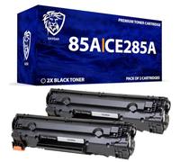 HAYSAR Twin Pack Compatible Replacement For HP 85A Black Toner Cartridge CE285A For HP LaserJet Pro M1132 MFP M1212nf M1214nfh M1217nfw P1100 P1102 P1102w P1104 P1104w